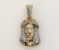 Plated Jesus Pendant