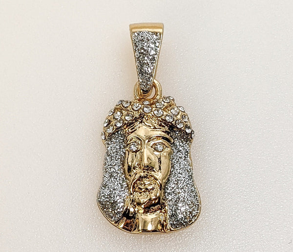 Plated Jesus Pendant