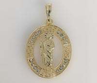 Plated Saint Jude Thaddaeus Pendant