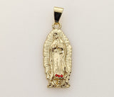 Plated Virgin Mary Pendant