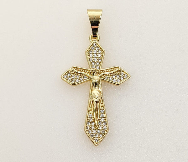 Plated Cross Pendant