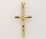 Plated Cross Pendant