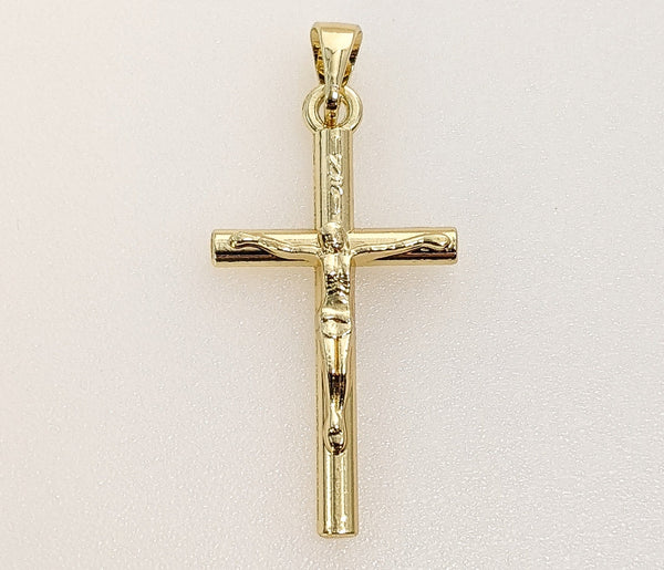 Plated Cross Pendant