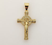 Plated Cross Pendant