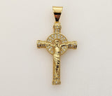 Plated Cross Pendant