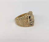 Plated Virgin of Guadalupe Ring
