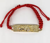 Plated Saint Jude Rope Bracelet
