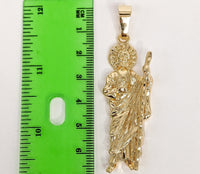 Plated Saint Jude Thaddaeus Pendant