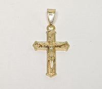 Plated Mini Dainty Cross Pendant