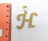 Plated Letter Pendant