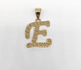 Plated Letter Pendant