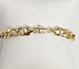 Plated Tri-Color Saint Jude Bracelet