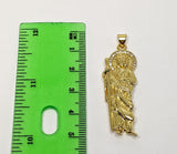Plated Saint Jude Twist Chain Necklace