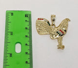 Plated Rooster Pendant