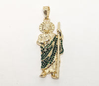 Plated Saint Jude Thaddaeus Pendant