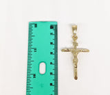 Plated Small Cross Pendant