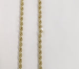 Plated 3mm Rope Braided Chain