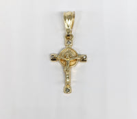 Plated Dainty Cross Pendant