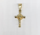 Plated Dainty Cross Pendant