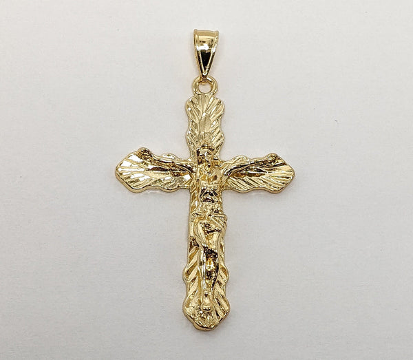 Plated Cross Pendant