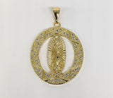 Plated Virgin Mary Pendant*