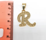 Plated Letter Pendant