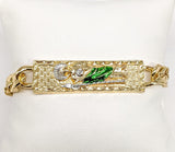 Plated Multicolor Saint Jude Bracelet