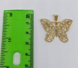 Plated Butterfly Pendant