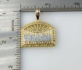 Small Multicolor The Last Supper Plated 2mm Star Solid Chain Devotion Necklace
