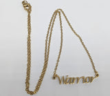 Stainless Steel "Warrior" Necklace