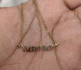 Stainless Steel "Warrior" Necklace